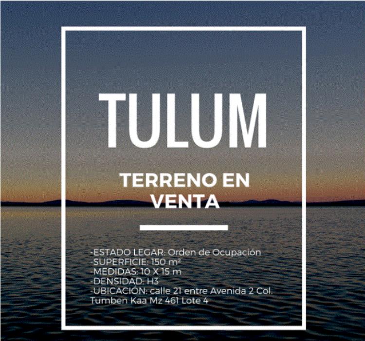 Foto Terreno en Venta en Tumben Kaa, Tulum, Quintana Roo - $ 370.000 - TEV211566 - BienesOnLine