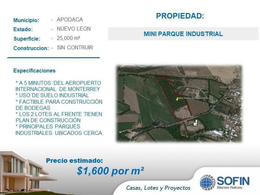 Foto Terreno en Venta en apodaca, Agua Fra, Nuevo Leon - $ 40.000.000 - TEV252832 - BienesOnLine