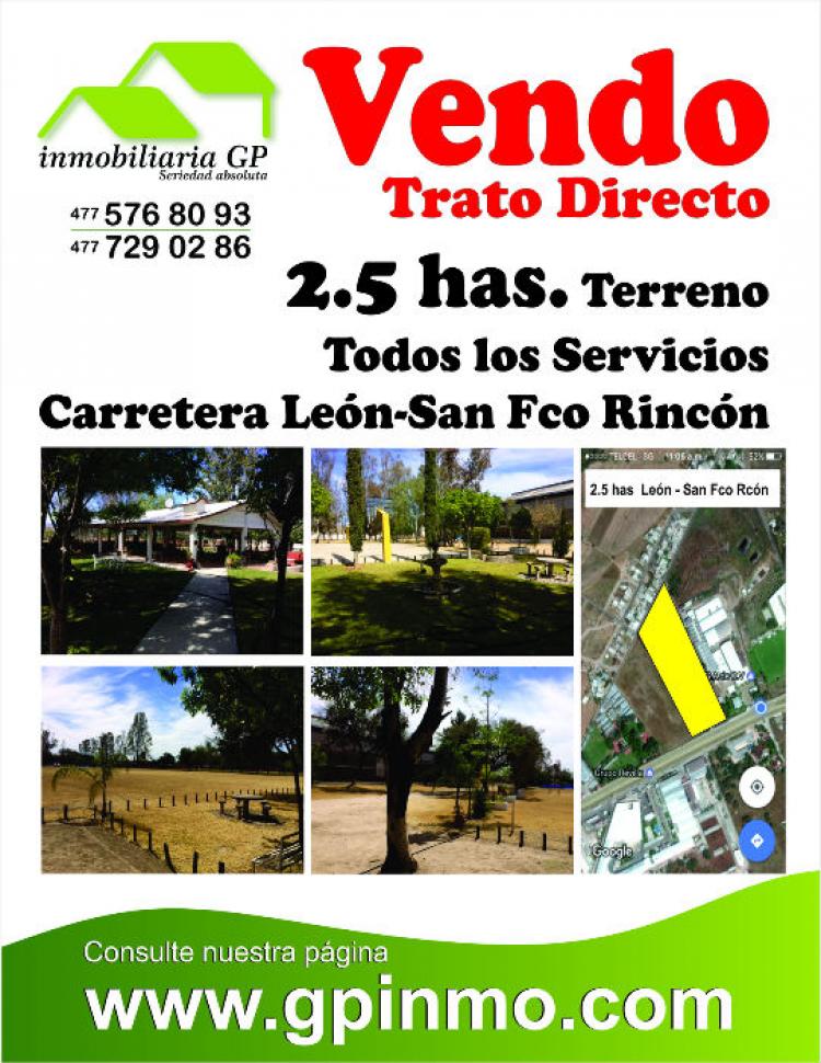 Foto Terreno en Venta en San Francisco del Rincn, Guanajuato - $ 25.000.000 - TEV200093 - BienesOnLine