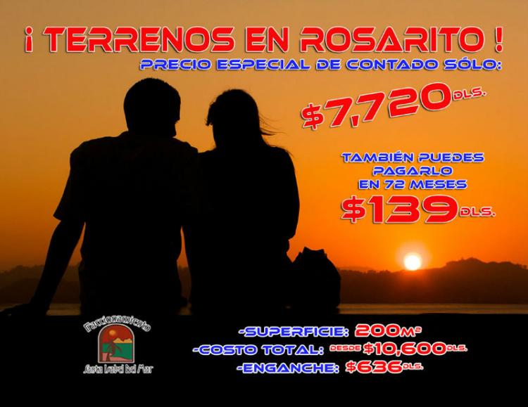 Foto Terreno en Venta en Rosarito, Baja California - U$D 7.720 - TEV67930 - BienesOnLine