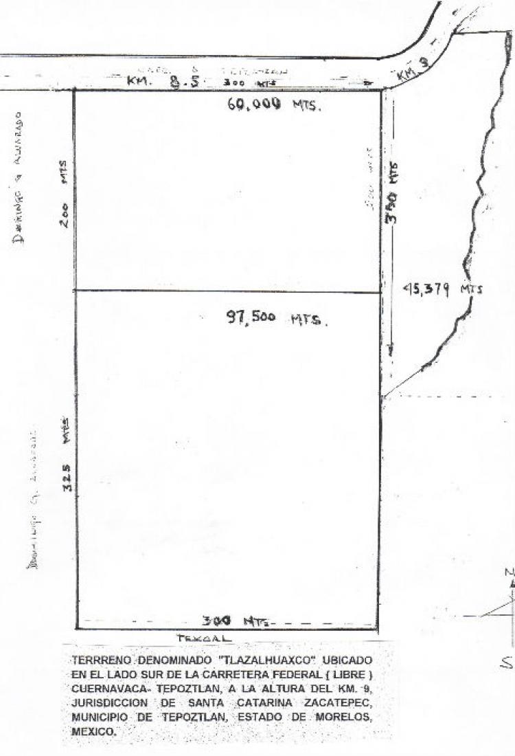 Foto Terreno en Venta en Tepoztln, Morelos - $ 30 - TEV53222 - BienesOnLine