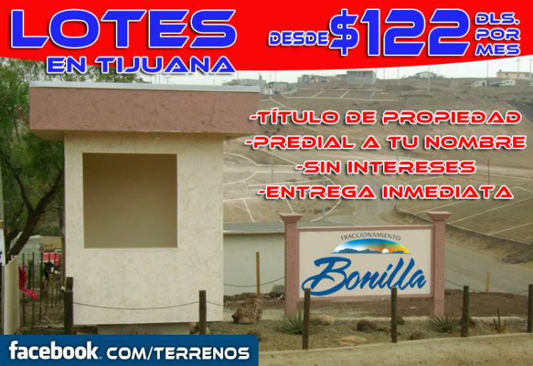Foto Terreno en Venta en Tijuana, Baja California - U$D 10.000 - TEV65514 - BienesOnLine