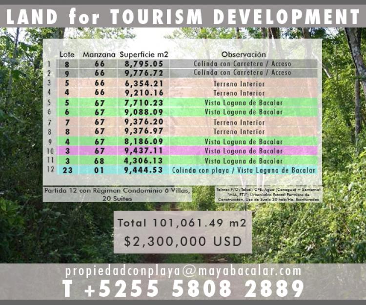 Foto Desarrollo en Venta en Bacalar, Quintana Roo - 10 hectareas - U$D 2.300.000 - DSV205357 - BienesOnLine