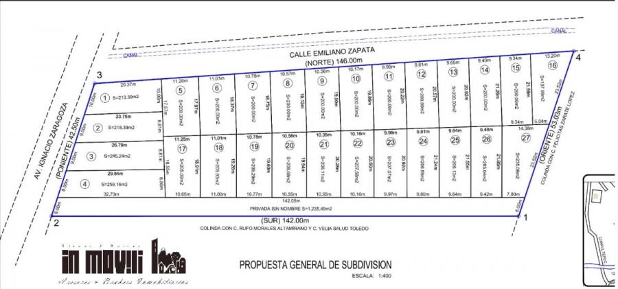 Foto Terreno en Venta en SANTO DOMINGO BARRIO BAJO, Oaxaca, Oaxaca - $ 330.000 - TEV296419 - BienesOnLine