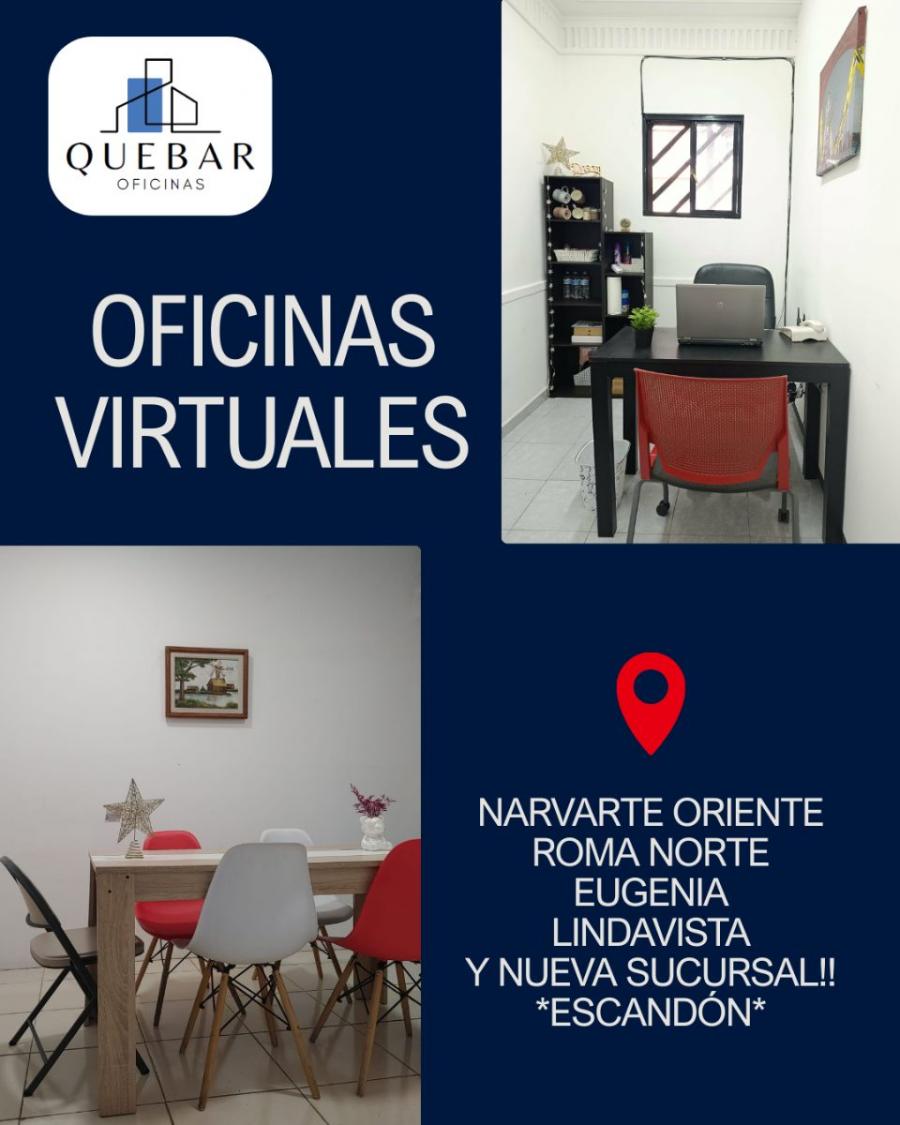 Foto Oficina en Renta en Narvarte oriente, Benito Juárez, Distrito Federal - $ 800 - OFR363851 - BienesOnLine
