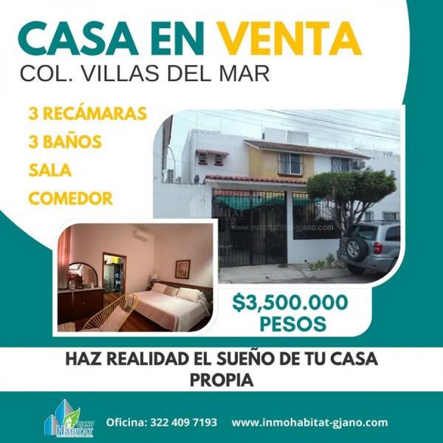 Foto Casa en Venta en VILLAS DEL MAR, Puerto Vallarta, Jalisco - $ 3.500.000 - CAV360704 - BienesOnLine