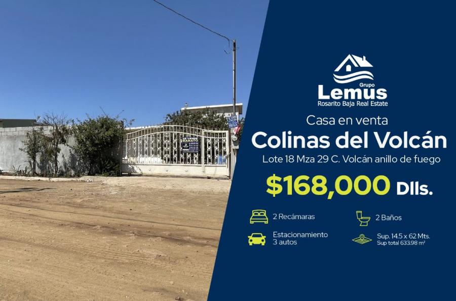 Foto Casa en Venta en Colinas del Volcán, Colinas del Volcán, Baja California - U$D 168.000 - CAV309054 - BienesOnLine