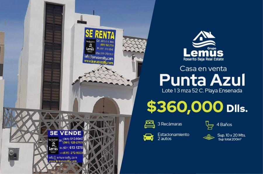 Foto Casa en Venta en Punta Azul, Punta Azul, Baja California - U$D 360.000 - CAV299419 - BienesOnLine