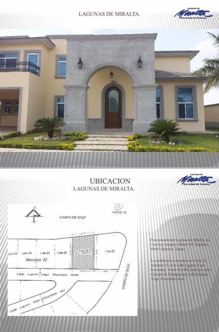 Foto Casa en Venta en Lagunas de Miralta, Altamira Tamaulipas, Tamaulipas - $ 8.500.000 - CAV240672 - BienesOnLine