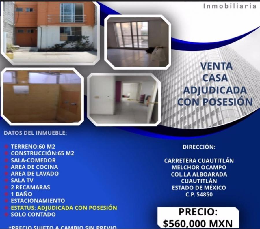 Foto Casa en Venta en LA ALBORADA, Cuautitln, Mexico - $ 560.000 - CAV344231 - BienesOnLine