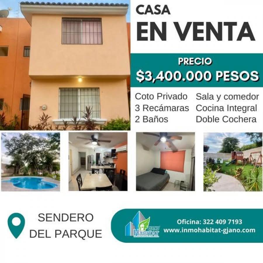Foto Casa en Venta en SENDERO DEL PARQUE, Puerto Vallarta, Jalisco - $ 3.400.000 - CAV360668 - BienesOnLine