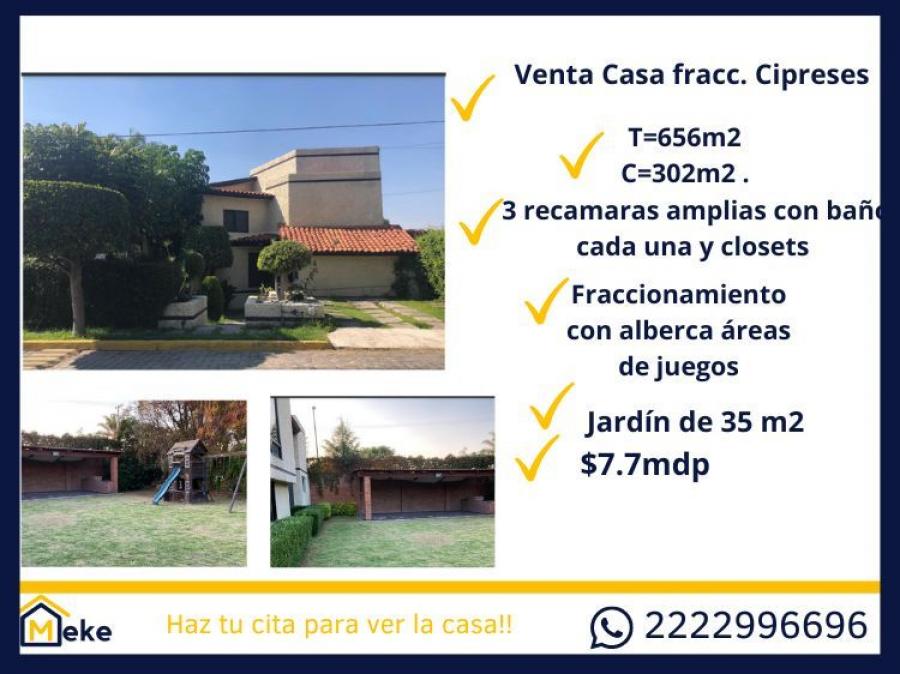 Foto Casa en Venta en fraccionamiento los cipreses, Puebla, Puebla - $ 7.700.000 - CAV340720 - BienesOnLine