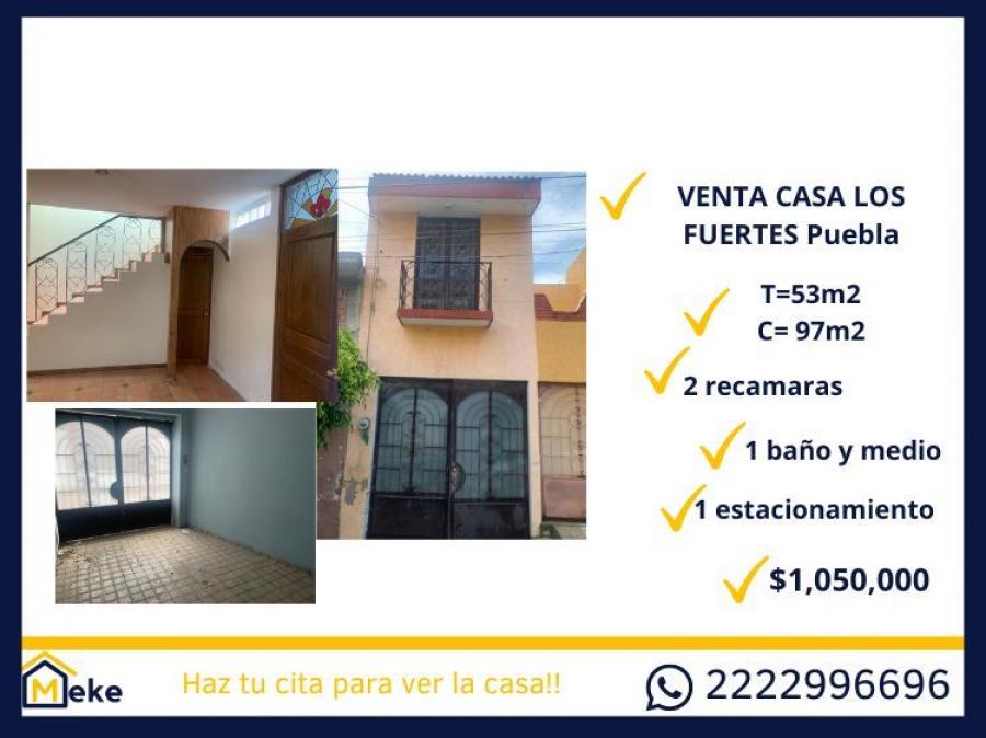 Foto Casa en Venta en los fuertes puebla, Puebla, Puebla - $ 1.050.000 - CAV340729 - BienesOnLine