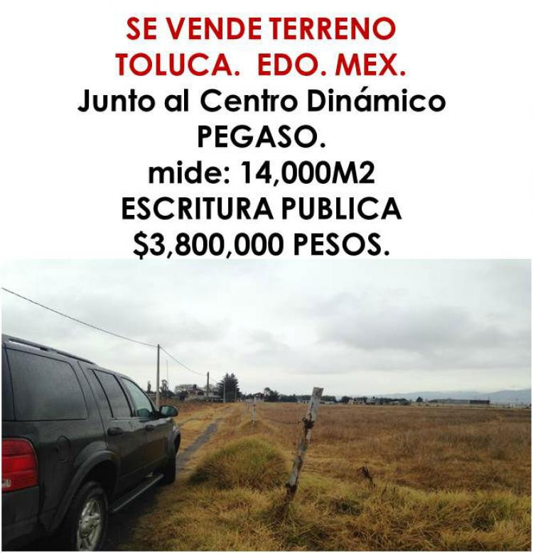 Foto Terreno en Venta en Toluca de Lerdo, Mexico - $ 3.800.000 - TEV158079 - BienesOnLine
