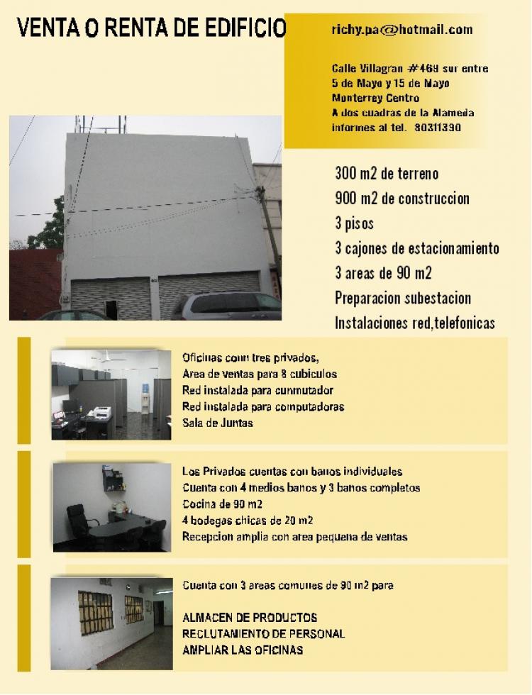 Foto Edificio en Venta en CENTRO, Monterrey, Nuevo Leon - $ 4.200.000 - EDV25270 - BienesOnLine