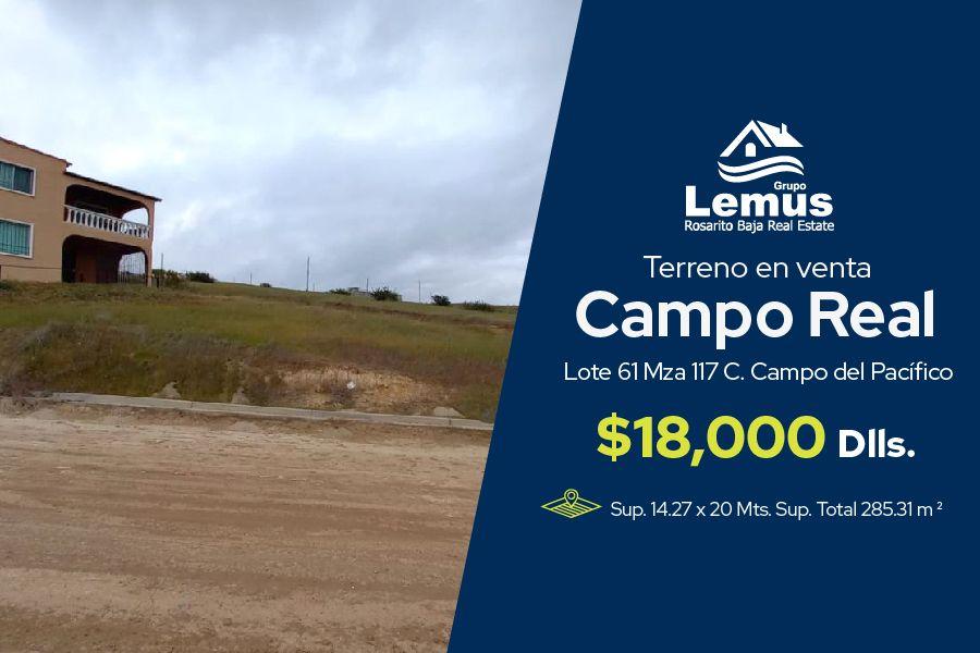 Foto Terreno en Venta en campo real, campo real, Baja California - U$D 18.000 - TEV294215 - BienesOnLine