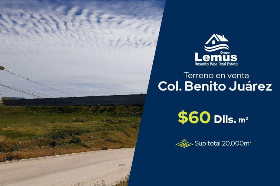 Foto Terreno en Venta en Benito Jurez, Benito Jurez, Baja California - 2 hectareas - U$D 60 - TEV290392 - BienesOnLine