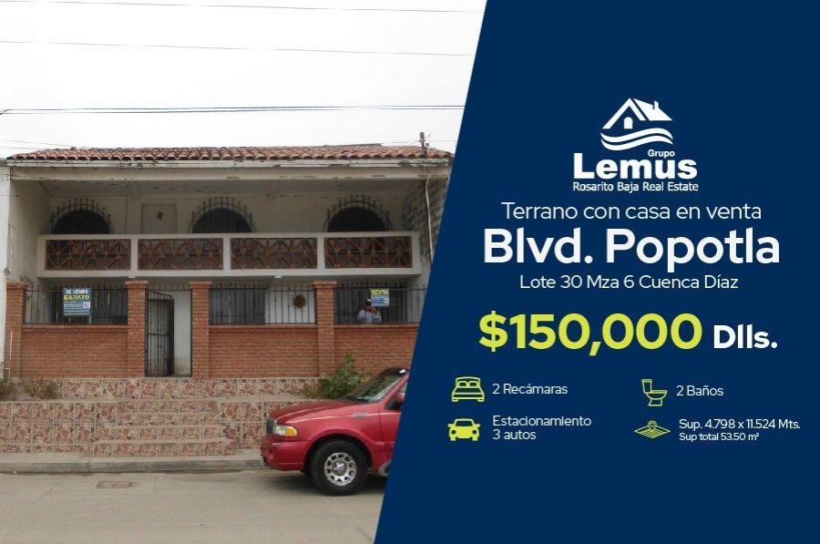 Foto Casa en Venta en Blvd Popotla, Blvd Popotla, Baja California - U$D 150.000 - CAV290036 - BienesOnLine