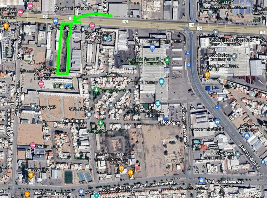 Foto Terreno en Venta en el llano, Hermosillo, Sonora - $ 27.000.000 - TEV355491 - BienesOnLine