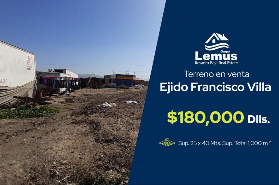 Foto Terreno en Venta en Ejido Francisco Villa, Ejido Francisco Villa, Baja California - U$D 180.000 - TEV293423 - BienesOnLine