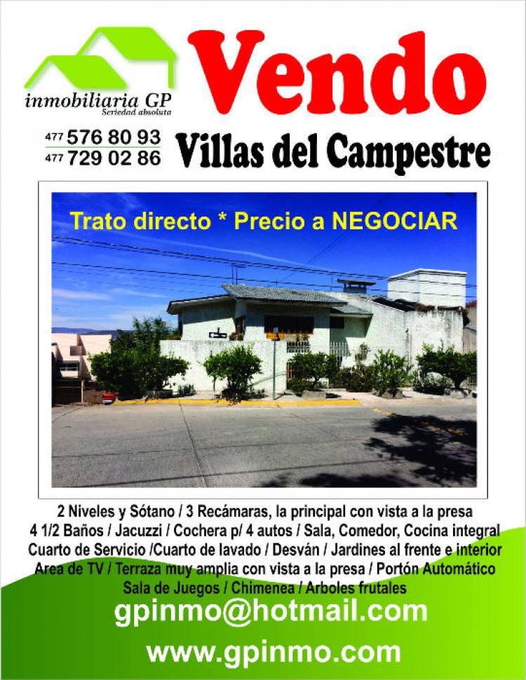 Foto Casa en Venta en Villas del Campestre, Len de los Aldama, Guanajuato - $ 8.000.000 - CAV199262 - BienesOnLine