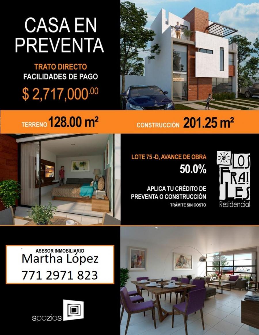 Foto Casa en Venta en RESIDENCIAL LOS FRAILES, Pachuca de Soto, Hidalgo - $ 2.717.000 - CAV266331 - BienesOnLine