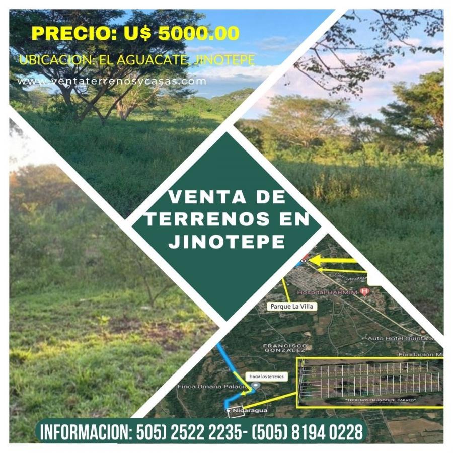 Foto Lote en Venta en Jinotepe, Carazo - U$D 5.000 - LOV1037 - BienesOnLine