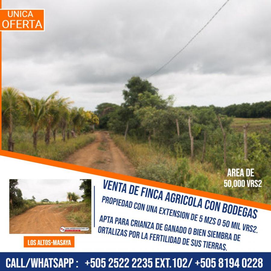 Foto Finca en Venta en Masaya, Masaya - U$D 60.000 - FIV418 - BienesOnLine