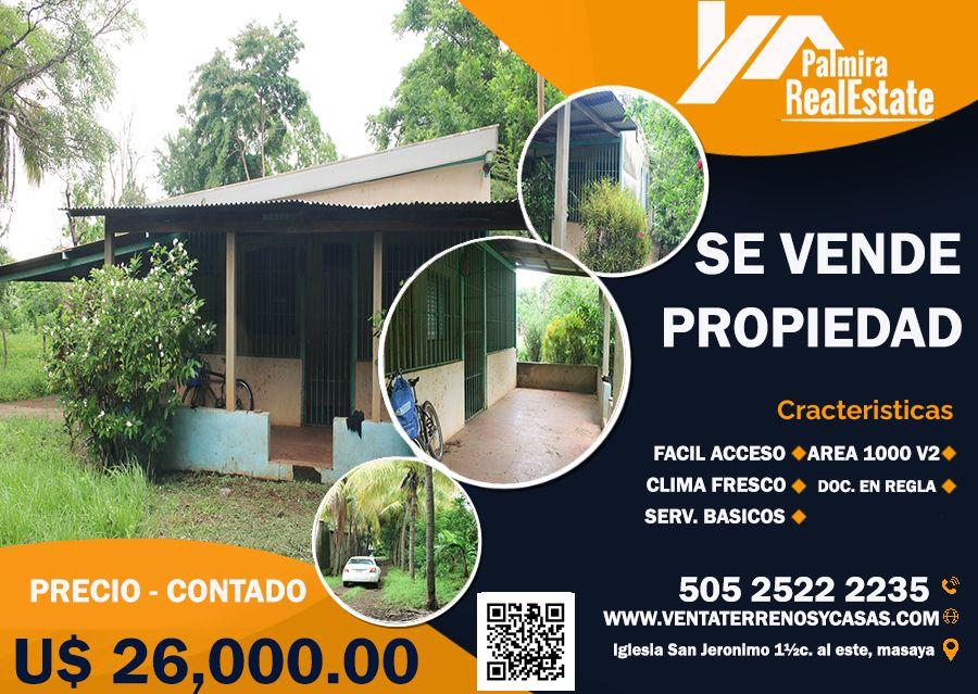 Foto Casa en Venta en Masaya, Masaya - U$D 26.000 - CAV893 - BienesOnLine