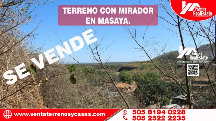 Terreno en Venta en Masaya, Masaya UD 10.000 TEV917