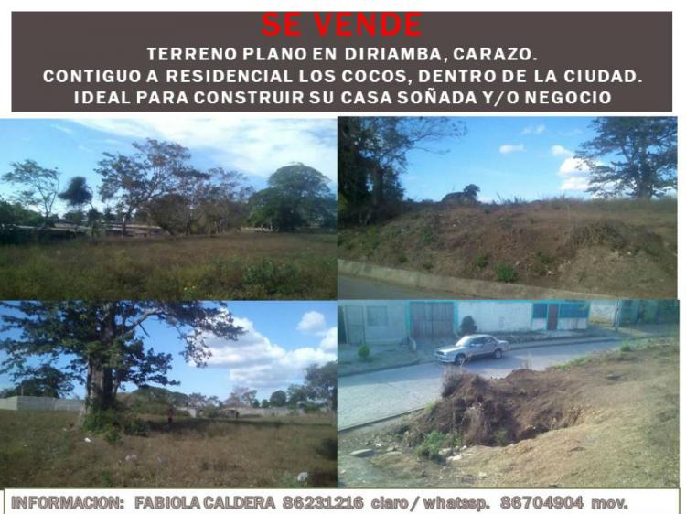Foto Terreno en Venta en Diriamba, Carazo - U$D 49.999 - TEV203 - BienesOnLine