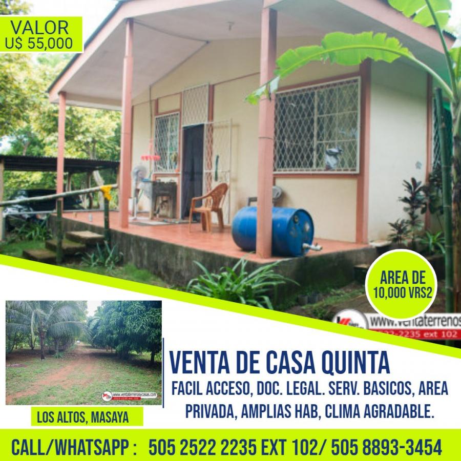 Foto Casa en Venta en Masaya, Masaya - U$D 55.000 - CAV394 - BienesOnLine