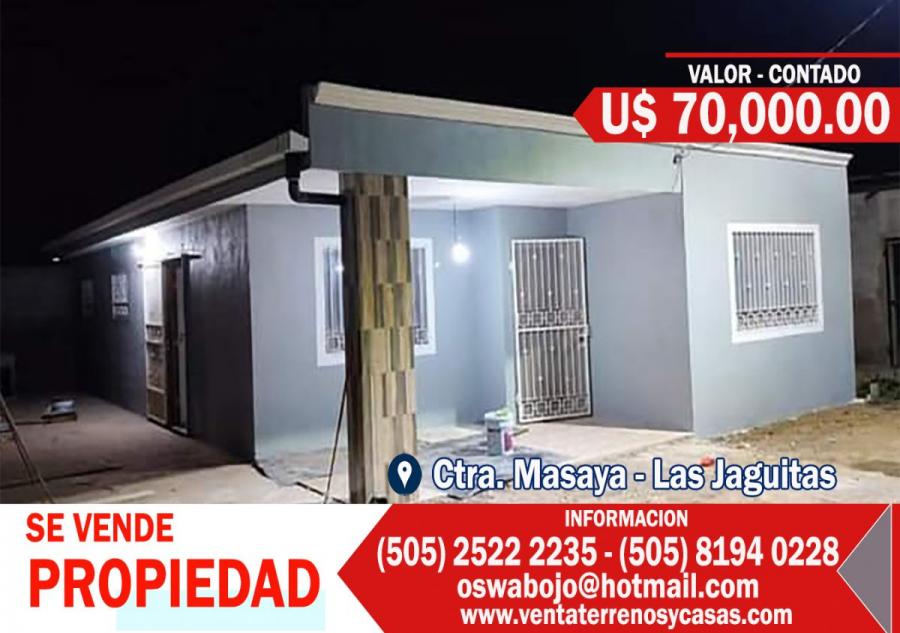 Casa en Venta en Ticuantepe, Managua UD 69.999 CAV803