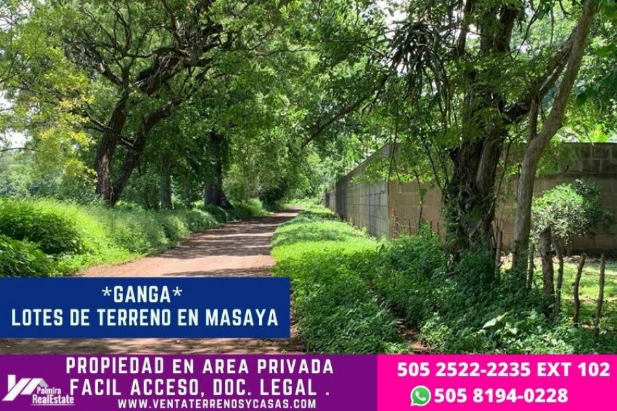 Foto Lote en Venta en Masaya, Masaya - U$D 3.000 - LOV428 - BienesOnLine