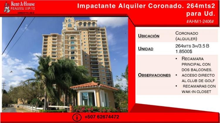 Foto Apartamento en Alquiler en coronado, Panam - U$D 1.850 - APA20804 - BienesOnLine