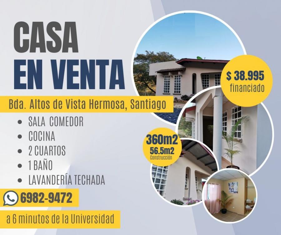 Foto Casa en Venta en San Martn, Santiago, Veraguas - U$D 38.999 - CAV56865 - BienesOnLine
