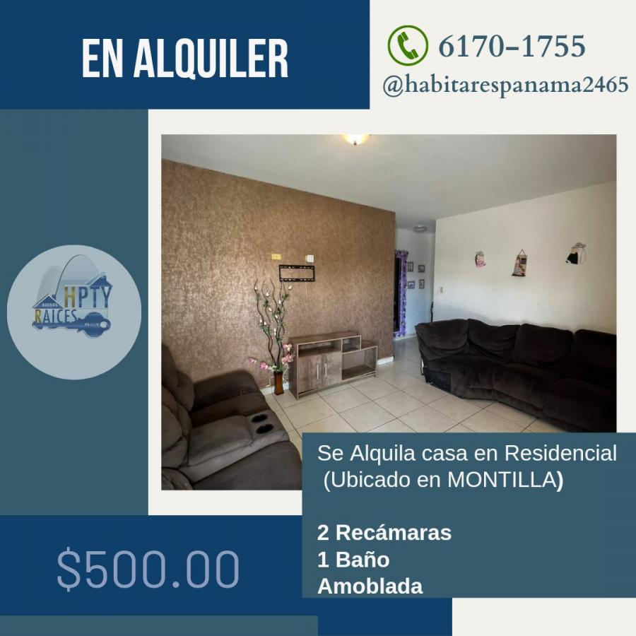 Foto Casa en Alquiler en Montilla, David, Chiriqu - U$D 500 - CAA64111 - BienesOnLine