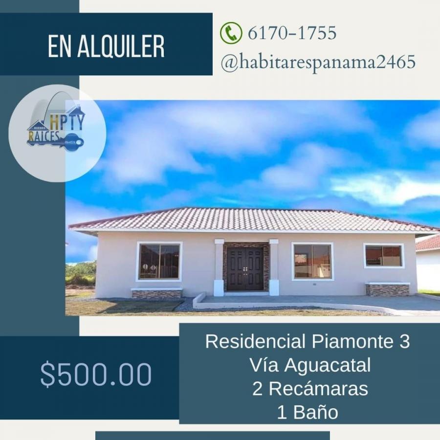 Foto Casa en Alquiler en Aguacatal, David, Chiriqu - U$D 500 - CAA64098 - BienesOnLine