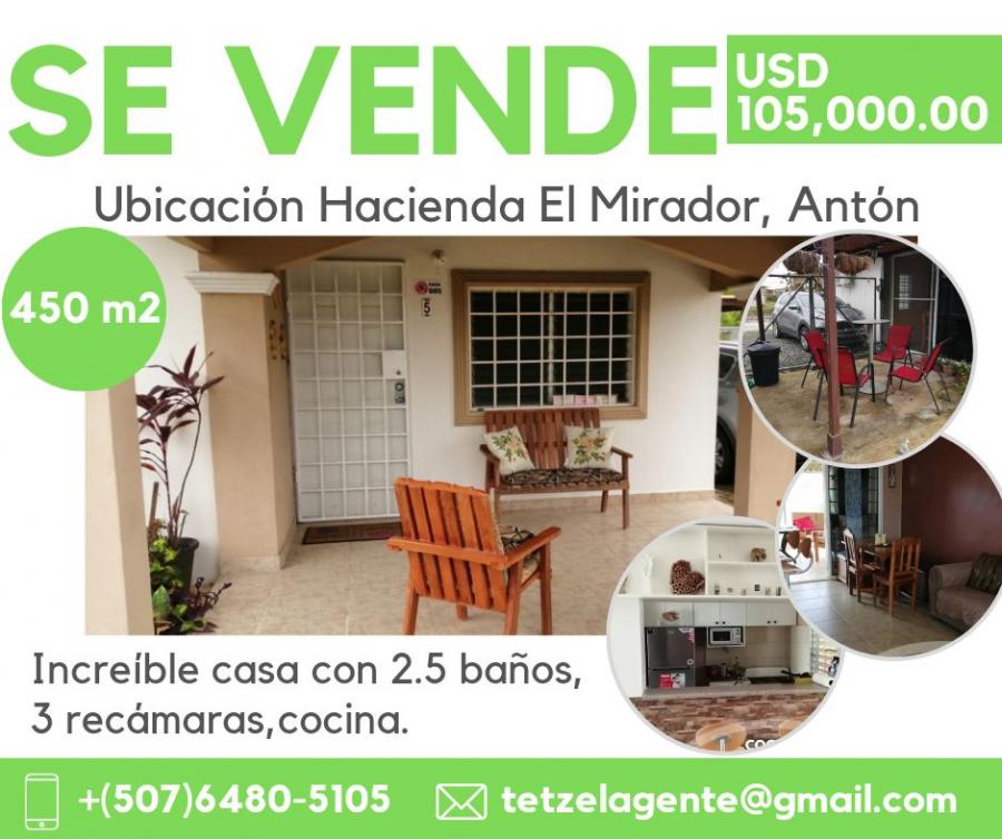 Foto Casa en Venta en Antn, Cocl - U$D 105.000 - CAV64615 - BienesOnLine