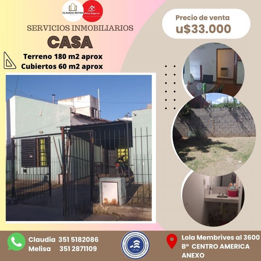 Foto Casa en Venta en CENTRO AMERICA  ANEXO, Cordoba, Crdoba - U$D 33.000 - CAV114408 - BienesOnLine