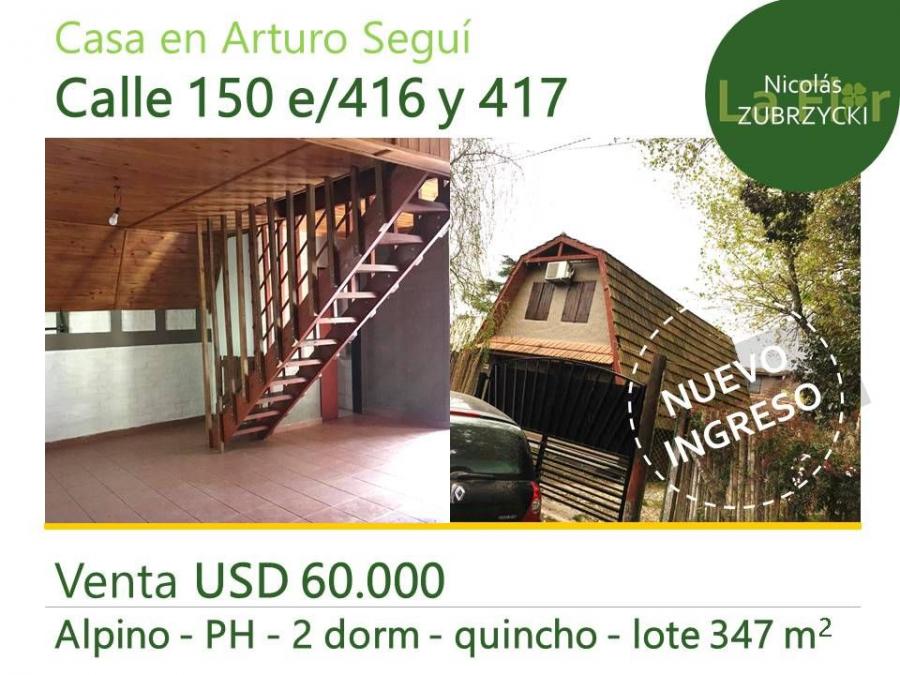 Foto Casa en Venta en Arturo Segu, Buenos Aires - U$D 60.000 - CAV114949 - BienesOnLine