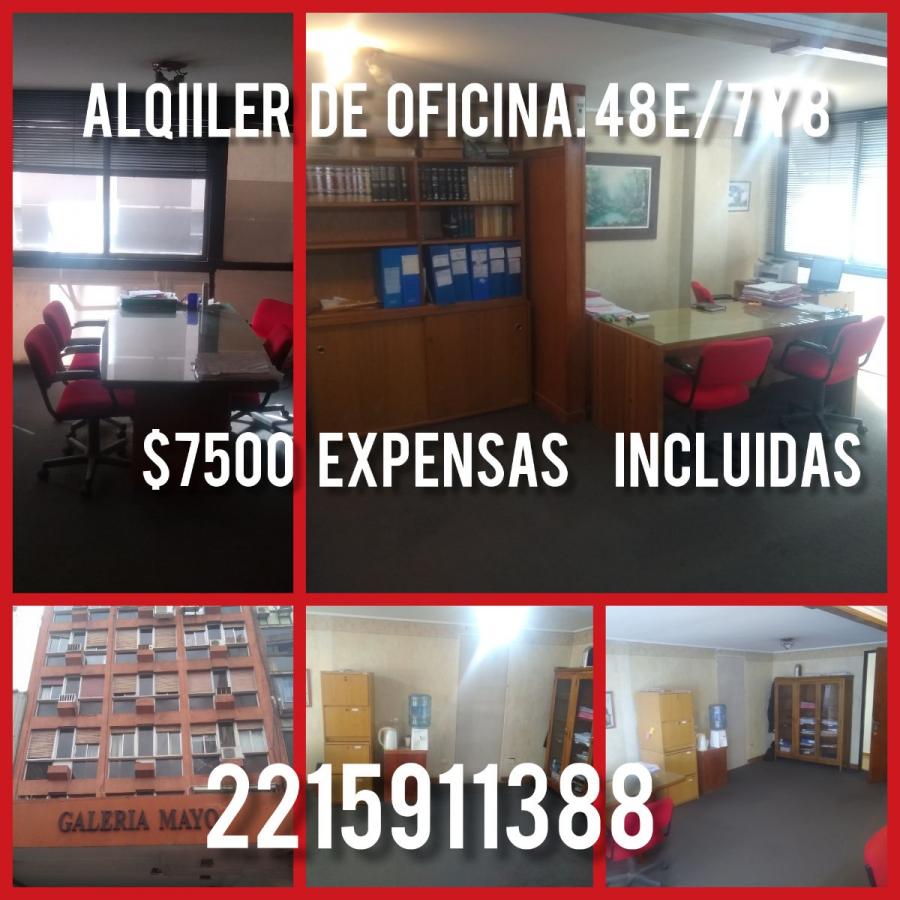 Foto Oficina en Alquiler en La Plata, Buenos Aires - $ 7.500 - OFA105398 - BienesOnLine