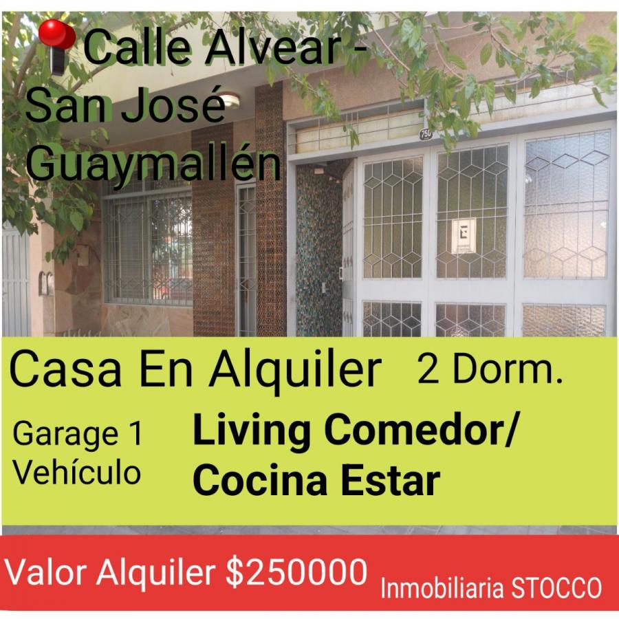 Foto Casa en Alquiler en SAN JOSE, GUAYMALLEN, Mendoza - $ 250.000 - CAA115701 - BienesOnLine