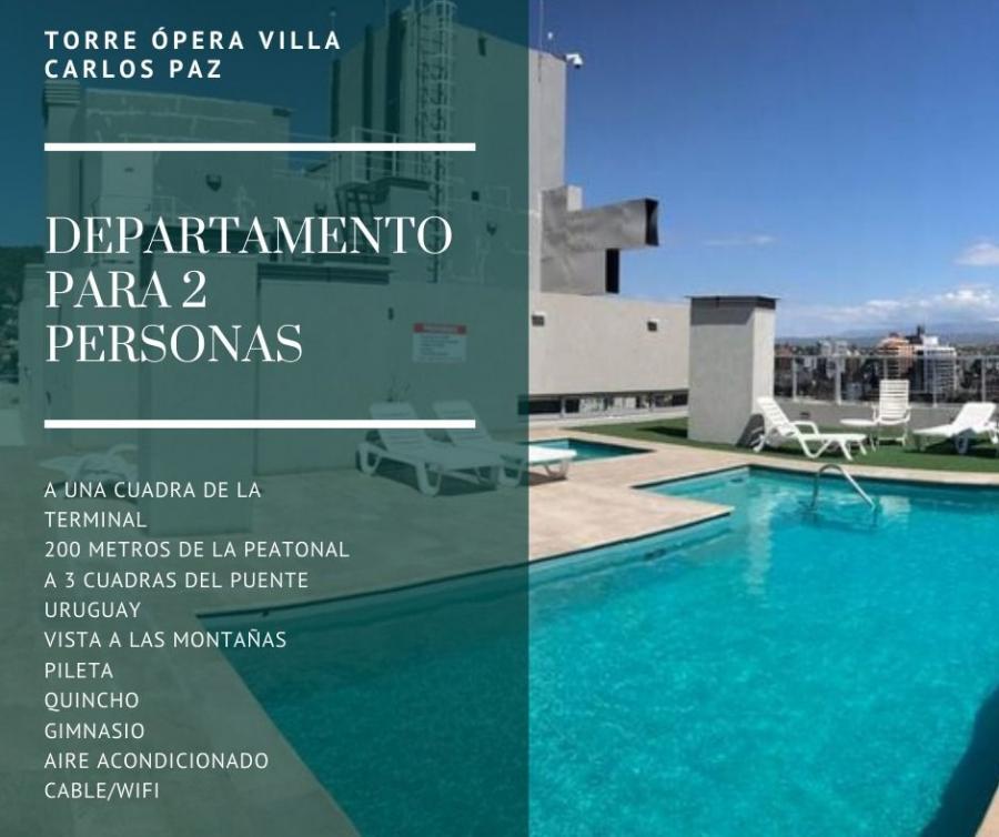 Foto Departamento en Alquiler por temporada en CENTRO, Villa Carlos Paz, Crdoba - $ 45.000 - DET113332 - BienesOnLine