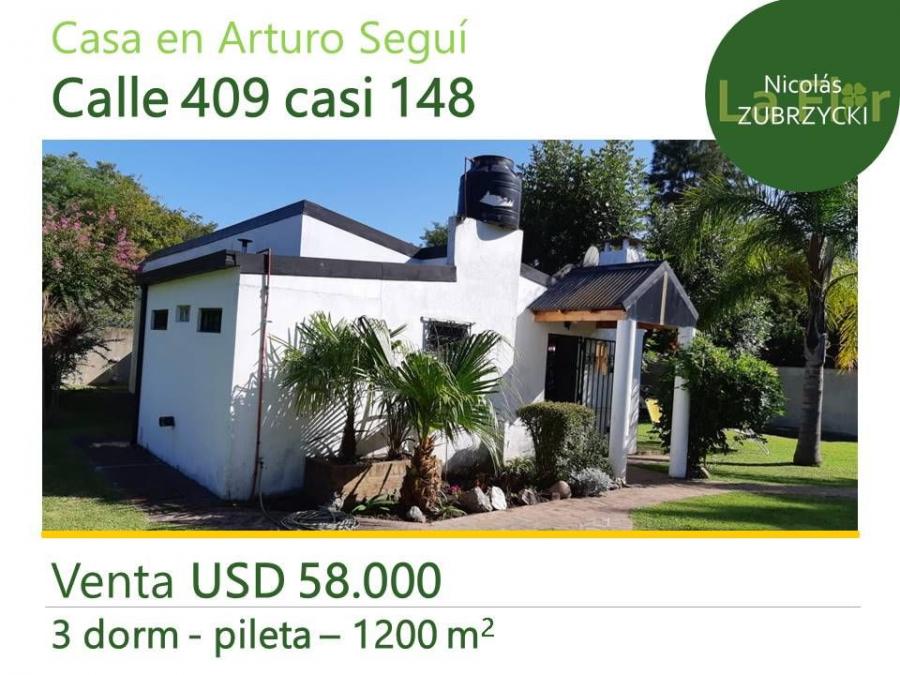 Foto Casa en Venta en arturo segu, Buenos Aires - U$D 58.000 - CAV115081 - BienesOnLine