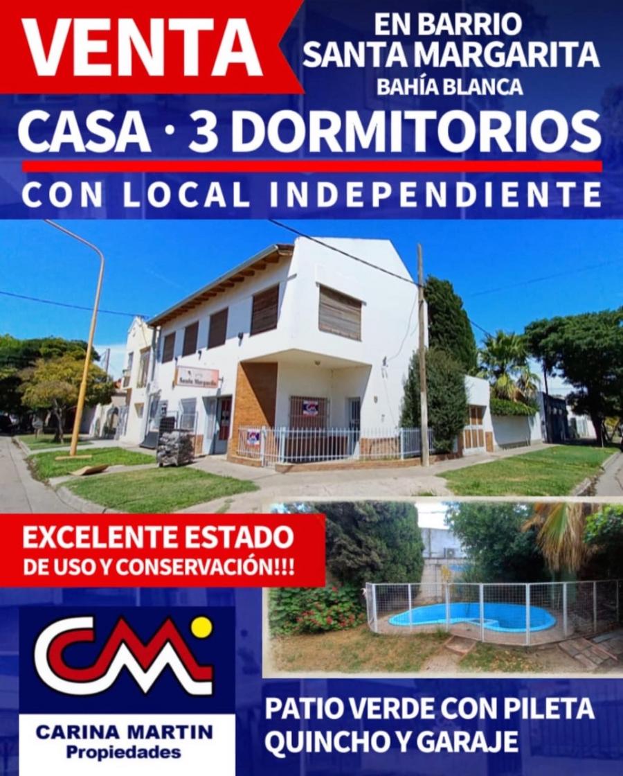 Foto Casa en Venta en Santa Margarita, Bahia Blanca, Buenos Aires - U$D 150.000 - CAV114445 - BienesOnLine