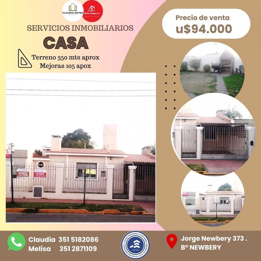 Foto Casa en Venta en JORGE NEWBERY, Cordoba, Crdoba - U$D 94.000 - CAV115354 - BienesOnLine