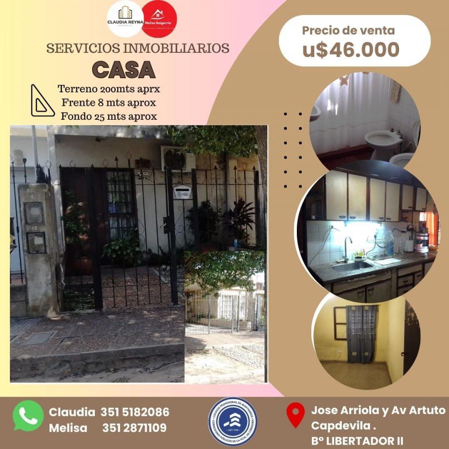 Foto Casa en Venta en YOFRE NORTE, Cordoba, Crdoba - U$D 46.000 - CAV115355 - BienesOnLine