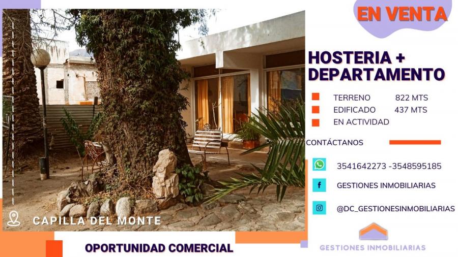 Foto Hotel en Venta en Capilla del Monte, Crdoba - U$D 139.000 - HOV111717 - BienesOnLine