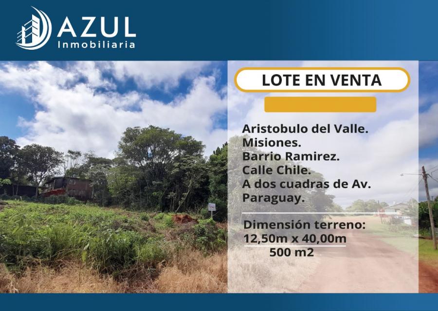 Foto Terreno en Venta en Aristobulo del Valle, Misiones - $ 8.500.000 - TEV110823 - BienesOnLine